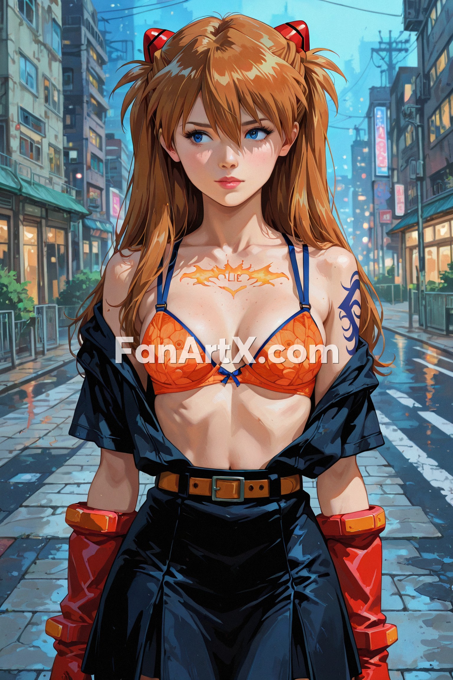 Asuka Langley Soryu fanart - Neon Genesis Evangelion Character 1530110